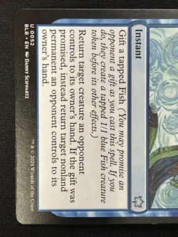 Magic the Gathering Into the Flood Maw - Bloomburrow MTG Card 52 - Image 4
