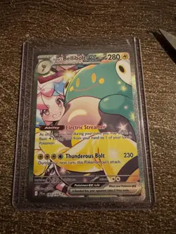 Iono's Bellibolt EX Sir 183/159 SV09 Holo Pokemon TCG Card Journey Together - Image 1