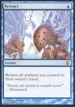 Retract -Foil Light Play MTG Darksteel - Image 1
