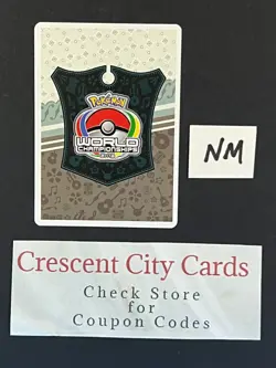 POKEMON PROMO CARD - FULL ART - XURKITREE GX SM68 - WORLD CHAMPIONSHIPS 2018 NM - Image 2
