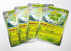 Skiploom 002/193 x4 4x Pokemon Cards 2023 Paldea Evolved Playset - Image 1