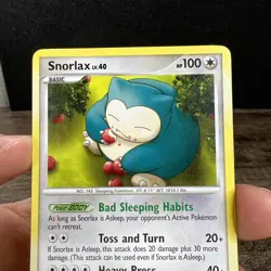 Snorlax Rising Rivals 81/111 Non-Holo Pokemon Card MP - Image 2