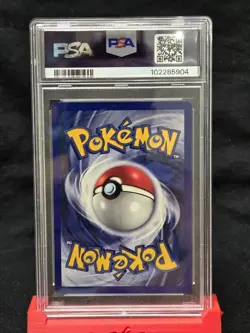 Lightning energy PSA 9 MINT 1st ed Base Shadowless Pokemon card 1999 WOTC - Image 2