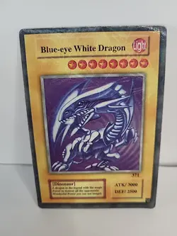 Yu-Gi-Oh! TCG Fake Card Poorly Translated Funny Holo - Blue Eyes White Dragon - Image 1