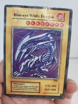 Yu-Gi-Oh! TCG Fake Card Poorly Translated Funny Holo - Blue Eyes White Dragon - Image 3