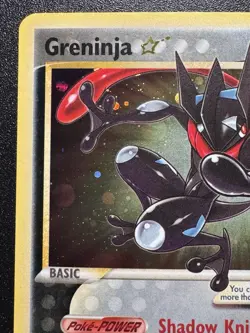 Gold Star Greninja SWSH144 Promo Pokemon Card Holo Foil Rare Swirl Near Mint - Image 3