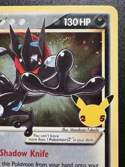Gold Star Greninja SWSH144 Promo Pokemon Card Holo Foil Rare Swirl Near Mint - Image 4