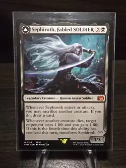 Sephiroth, Fabled SOLDIER Final Fantasy Regular NONHOLO - Image 1
