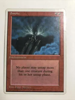 Smoke MTG Core Set 4th Edition MP (Check Pics) - Image 1