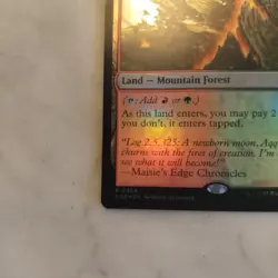 Stomping Ground 0258) MTG Edge of Eternities Foil - Image 3