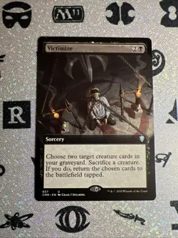 MTG - Victimize (Extended Art) Commander Legends Regular NM - Image 1