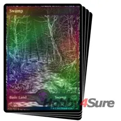 Foil Swamp (272) (full Art) X4 M/NM Magic MTG Innistrad: Crimson Vow - Image 1