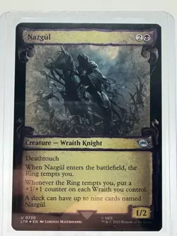 Nazgul (0730) (Showcase Scrolls) Near Mint Foil LTR Universes Beyond - Image 1