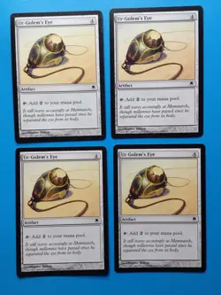 MTG 4x Ur-Golem's Eye x4 LP Darksteel Magic Playset - Image 1