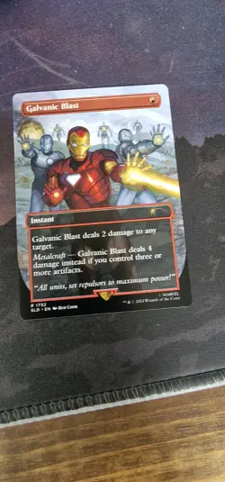 MTG: IRON MAN, TITAN OF INNOVATION, Marvel Secret Lair. & Galvanic Blast - Image 2