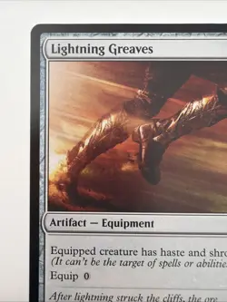 Lightning Greaves Commander Masters Regular - Image 2