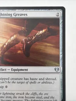 Lightning Greaves Commander Masters Regular - Image 3