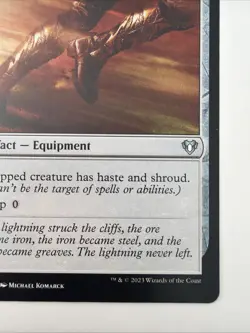 Lightning Greaves Commander Masters Regular - Image 4