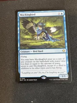 1x Mockingbird, Bloomburrow, Magic the Gathering MTG NM - Image 1