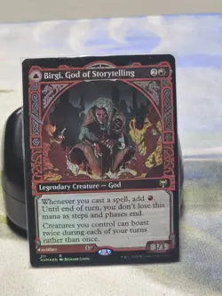 Birgi, God of Storytelling (Showcase) Kaldheim Foil - Image 1
