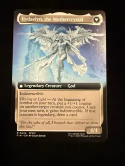 Venat, Heart of Hydaelyn (Extended Art) #434 (NM) Final Fantasy FIN Magic MTG - Image 2