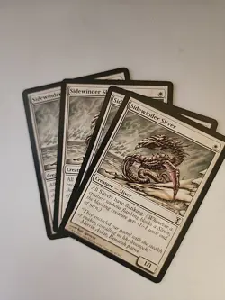 Magic the Gathering MTG Time Spiral SIDEWINDER SLIVER x4 - Image 1
