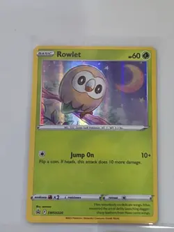 Pokemon Sword & Shield PROMOS Rowlet Cyndaquil and Oshawott SWSH220-222 - Image 2