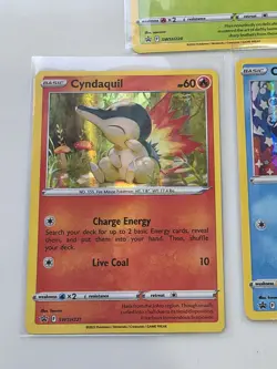 Pokemon Sword & Shield PROMOS Rowlet Cyndaquil and Oshawott SWSH220-222 - Image 3