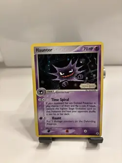 Pokemon Legend Maker Haunter Card 35/92 Stamped Reverse Holo 2006 - Image 1