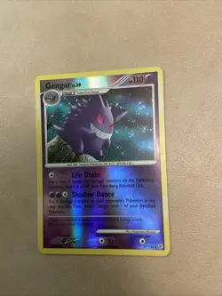 Pokemon Gengar Diamond and Pearl 27/130 Reverse Holo Rare - Image 1