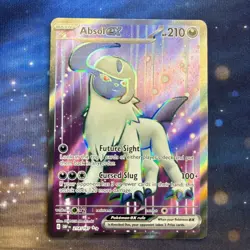 Pokemon Card Absol EX 214/197 Full Art Ultra Rare Obsidian Flames NM - Image 1