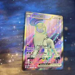 Pokemon Card Absol EX 214/197 Full Art Ultra Rare Obsidian Flames NM - Image 4