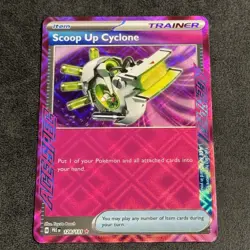 Scoop Up Cyclone 128/131, Prismatic Evolutions, Pokemon, NM - Image 1