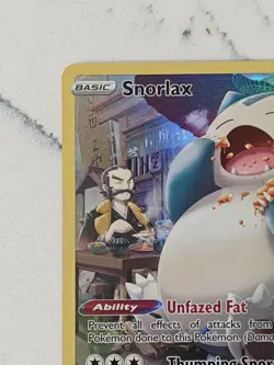 Snorlax TG10/TG30 SWSH Lost Origin Trainer Gallery Holo Pokemon TCG Card - Image 2