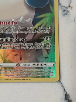 Snorlax TG10/TG30 SWSH Lost Origin Trainer Gallery Holo Pokemon TCG Card - Image 4