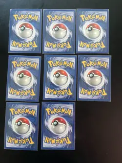 Set Of 8 Kanto Pokemon Gym Leaders Gym Challenge/Heroes NM - Image 2