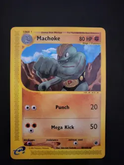 Pokemon TCG Machoke Expedition 85/165 Regular Uncommon - Image 1