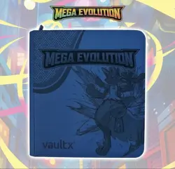 Pokemon Mega Evolutions 12 pocket Vault X Binder - Unlucky Collector IN HAND - Image 1
