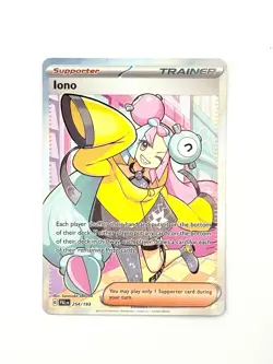 Iono Full Art Ultra Rare | Paldea Evolved | Pokemon 254/193 | NM - Image 1