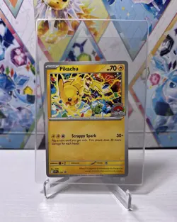 Pokemon Pikachu 225 Promo World Championship 2025 Scarlet & Violet - Image 1