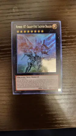 Yu-Gi-Oh! TCG Number 107: Galaxy-Eyes Tachyon Dragon Lord of the Tachyon Galaxy - Image 1