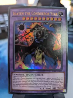 YuGiOh! Idaten The Conqueror Star BLRR-EN039 Ultra Rare 1st Ed - Image 1