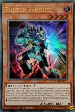 BLMR-EN058 PHOTON VANISHER ULTRA RARE 1ST EDITION YuGiOh CARD - Image 1