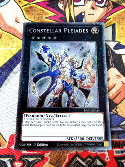 Constellar Pleiades ra04-en164 (NEW) Platinum-Secret Yu-Gi-Oh - Image 1