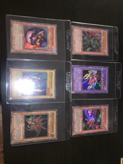 Yugioh Lot Of 6 1st Edition Holo Cards MFC PSV SDJ Near Mint - Image 2