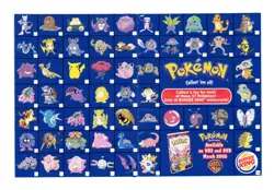 PokeTrivia Card #86 SEEL, Pokemon Movie Scene 6 on Reverse - Burger King 1999 - Image 3