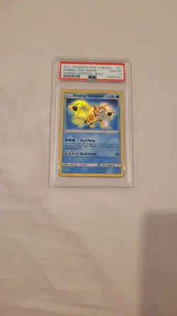 Pokemon TCG Shining Volcanion Shining Legends 2017 Holo Card 27/73 PSA 10 - Image 1