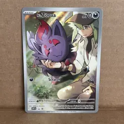 N's Zorua 189 Sv: Scarlet & Violet Promo Cards Holo - Image 1