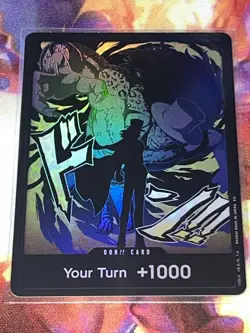 DON!! Card (Rob Lucci) Premium Booster -The Best- Vol. 2 Foil - Image 1