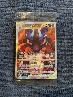 Pokemon TCG Sword & Shield Lucario VSTAR Sealed Black Star Promo Card SWSH291 - Image 1
